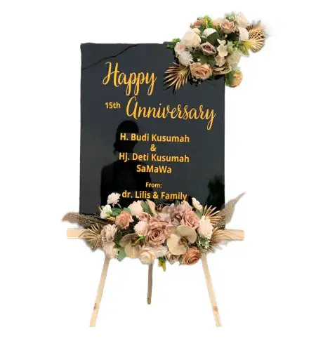 Papan Bunga Akrilik Klapagading Kulon