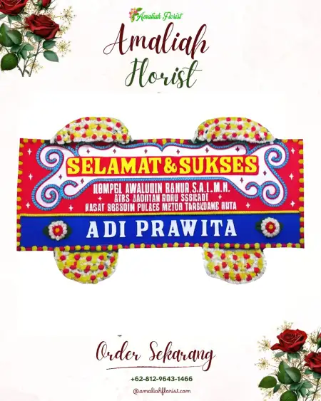 Papan Bunga Ucapan Selamat Klapagading Kulon