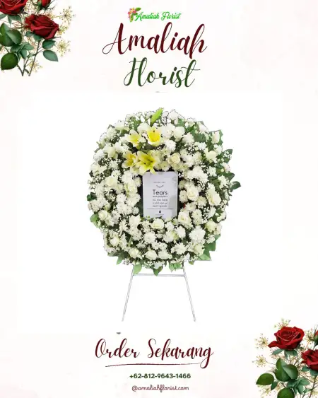 Krans Bunga Duka Klapagading Kulon