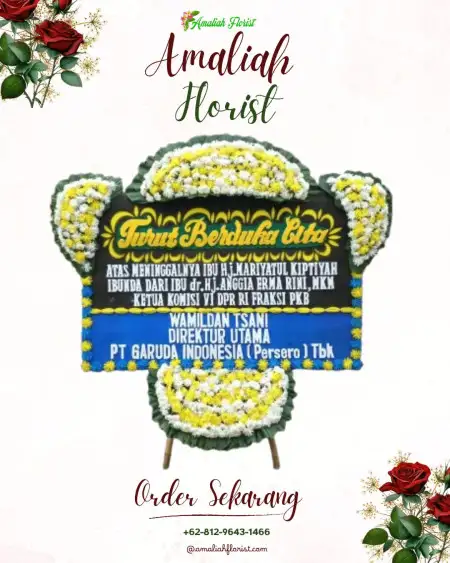 Papan Bunga Duka Klapagading Kulon